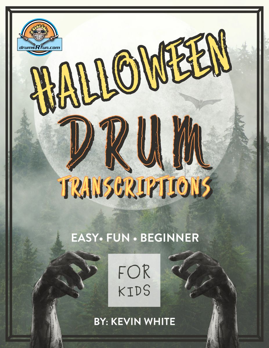 Halloween Drum Transcriptions For Kids Book 1